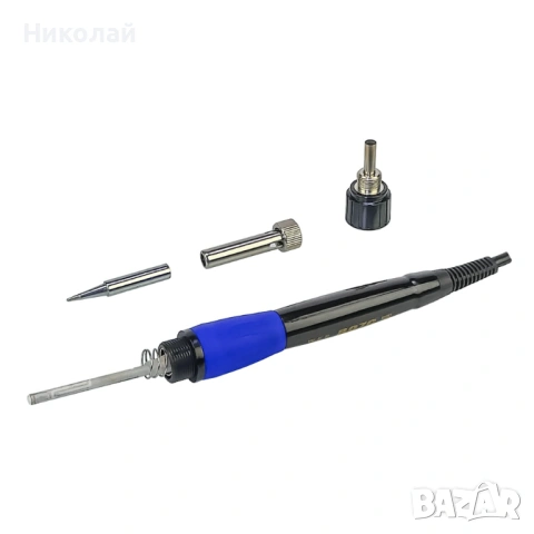 Станция за запояване WEP 952D+ компресор, горещ въздух, поялник., снимка 6 - Друга електроника - 53410892