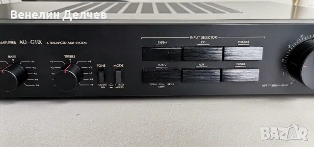 Транзисторен усилвател Sansui AU-G11X, снимка 3 - Ресийвъри, усилватели, смесителни пултове - 48366188