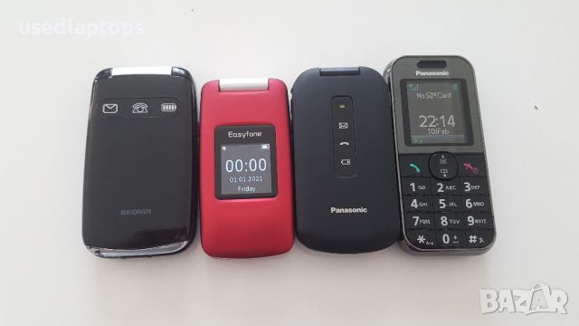 Телефони с големи копчета / Panasonic / EasyFone / Brondi, снимка 2 - Други - 45695456