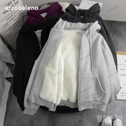 Есенно-зимно мъжко яке с подплата от полар, 3цвята , снимка 4 - Якета - 51379651