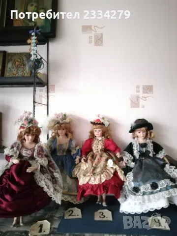 Порцеланови кукли от колекцията ,, Victorian Olls" високи 42см. , снимка 18 - Колекции - 49756826