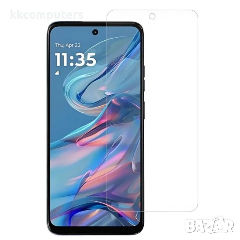 Стъклен протектор за дисплей MBX, За Motorola Moto E14, Прозрачен