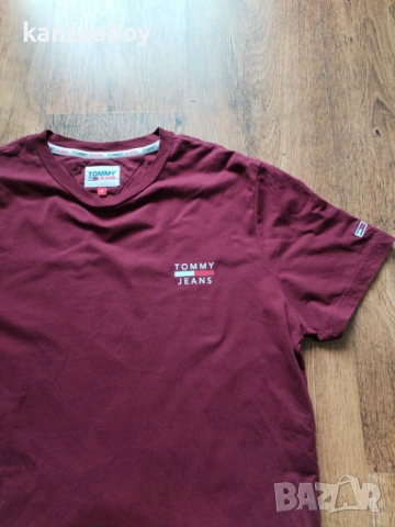 Tommy Hilfiger - страхотна мъжка тениска КАТО НОВА M, снимка 4 - Тениски - 54221195
