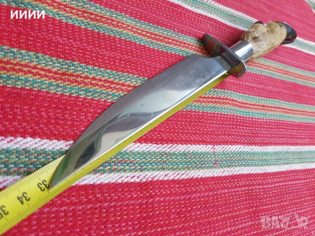 Ловен нож копито елен, снимка 6 - Ножове - 51781779