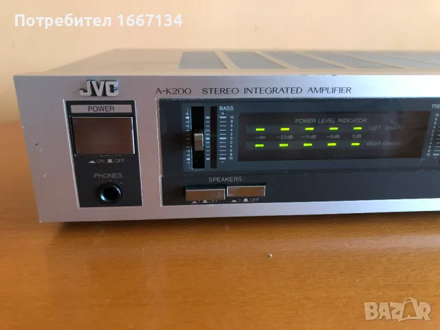 JVC A K-200, снимка 2 - Ресийвъри, усилватели, смесителни пултове - 48942039