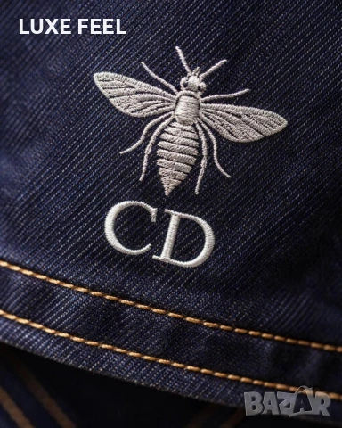 DIOR 💎Дънкова Рокля , снимка 3 - Рокли - 53772715