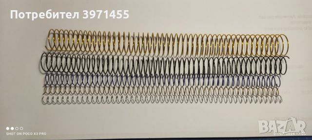 Безконечни металнин спирали, снимка 1 - Копирни услуги - 46444671