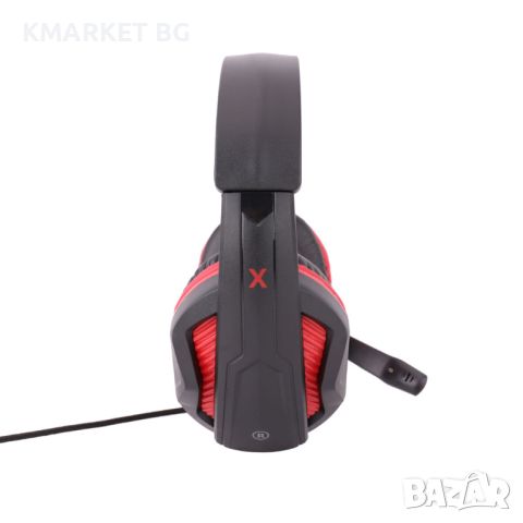 Геймърски слушалки за компютър Maxlife Gaming MXGH-100, с кабел 3.5 жак, с микрофон, Черни, снимка 4 - Слушалки за компютър - 46321084