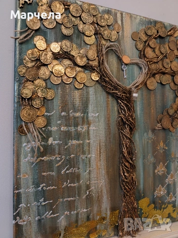 Картина с монети БГ , снимка 7 - Декорация за дома - 53058455