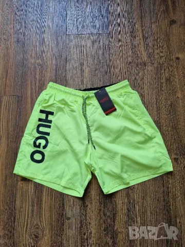 Страхотни мъжки къси шорти за плаж HUGO BOSS бански размер S,M, L,XL,2XL, 3XL , снимка 2 - Бански - 50091566