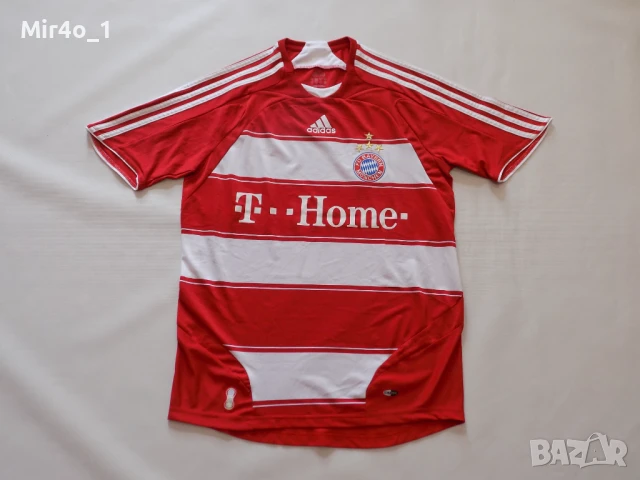 футболна тениска bayern munich adidas байерн мюнхен екип блуза фанела оригинална спортна мъжка S