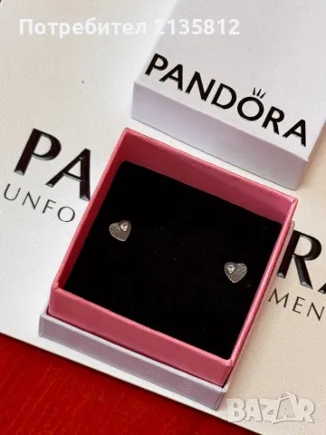 Pandora обеци Пандора , снимка 4 - Обеци - 49831471