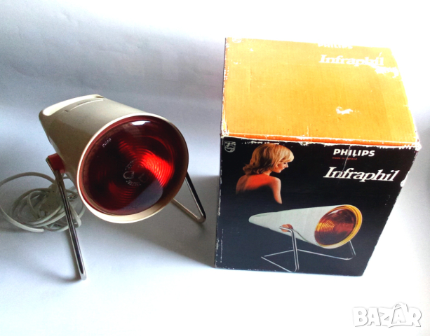 Инфрачервена медицинска лампа за нагревки,Philips, 150 W, снимка 4 - Други - 44949667