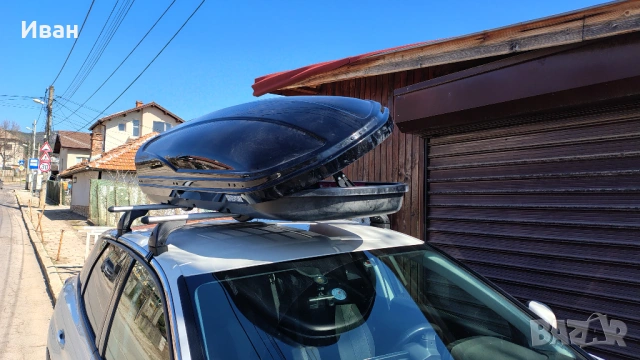 Автобокс 460л, куфар за таван, таванен багажник , снимка 3 - Аксесоари и консумативи - 52059293
