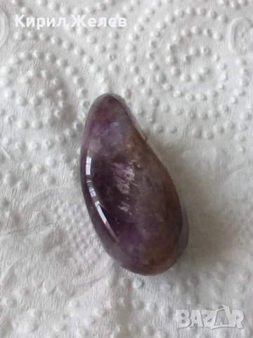 Полиран камък аметист 43227