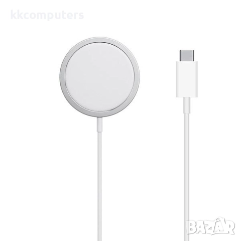 Dprui wireless /безжично/ зарядно W1 MagSafe 15W / Бял / за iPhone 12 / 12 Pro 6.1 / Баркод : 456015