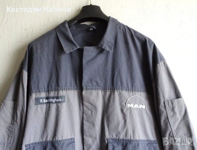 MAN Truck сервизно работно текстилно яке 2XL МАН камиони, снимка 2 - Якета - 53086021