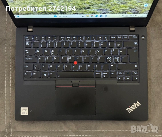 Лаптоп Ultrabook LENOVO ThinkPad L14 Gen 1, 14", Intel® Core™ i7-10510U, снимка 2 - Лаптопи за работа - 53877056
