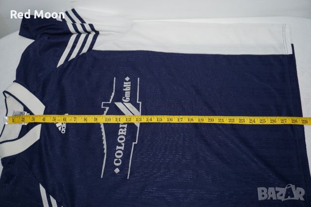 Vintage Спортна Футболна Тениска Adidas FV Daxlanden Colorit GmbH Размер XL Made In Tunisia, снимка 17 - Футбол - 45145427