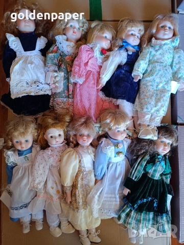 Стари порцеланови кукли, снимка 5 - Колекции - 52571283