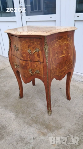 Скрин "Bombe" с мрамор, снимка 3 - Скринове - 54005415