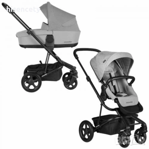 Количка Easywalker Harvey 2 - Exclusive Grey 2 в 1, снимка 10 - Детски колички - 52386087
