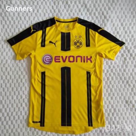 Borussia Dortmund 16/17 Home Shirt #7 Osman Dembele, снимка 2 - Спортни дрехи, екипи - 46354408