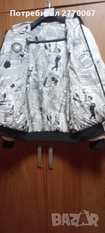 Бяло мъжко,късо яке, снимка 3 - Якета - 52585329