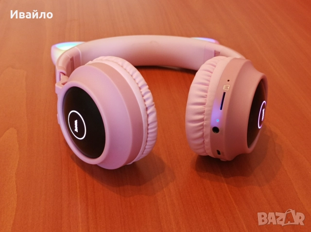 Безжични Bluetooth слушалки HOCO W27 за момиче, снимка 6 - Слушалки и портативни колонки - 52292781