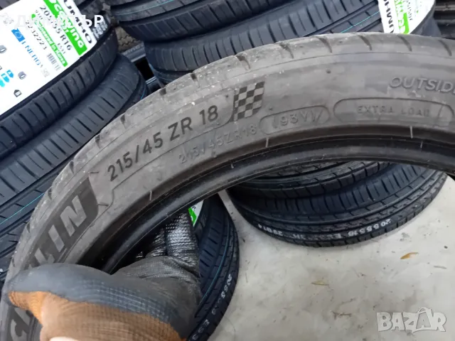 4 бр.летни гуми Michelin 215 45 18 dot 0318 цената е за брой!, снимка 8 - Гуми и джанти - 46830908