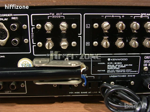 Ресивър  Kenwood kr-6160 , снимка 9 - Ресийвъри, усилватели, смесителни пултове - 54053804
