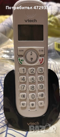 Безжичен стационарен телефон Vtech Cs1500, снимка 2 - Други - 53395437