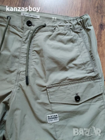 g-star front pocket sport short - страхотни мъжки панталони НОВИ БЕЗ ЕТИКЕТ 33/Л, снимка 3 - Спортни дрехи, екипи - 51105910