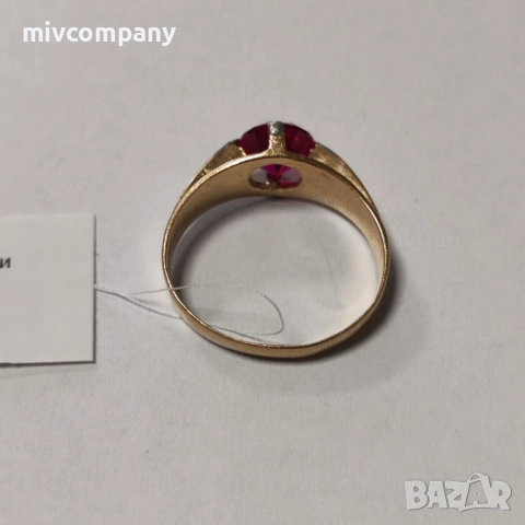 Златен пръстен 4.58гр., снимка 3 - Пръстени - 51836940