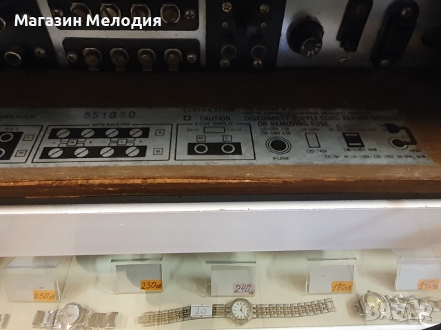 Ресийвър Kenwood KR-2200 В отлично техническо и визуално състояние. Радиото е с понижена чувствителн, снимка 13 - Ресийвъри, усилватели, смесителни пултове - 50791330