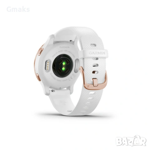 Часовник Smartwatch Garmin Venu 2S, Rose Gold/White, снимка 2 - Смарт гривни - 53096161