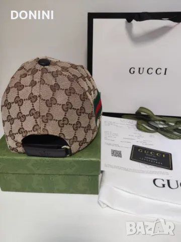 Мъжка дамска бейзболна шапка Gucci, снимка 8 - Шапки - 49257281