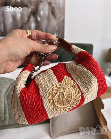 Чанта с мъниста на Zara , снимка 5 - Чанти - 53839254