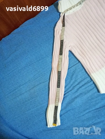 Дамски пуловер с поло яка , снимка 9 - Блузи с дълъг ръкав и пуловери - 53884584