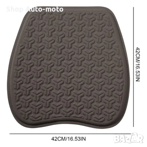 Подложка за седалка Automat, Ергономична, 42x42см, Кафяв, снимка 3 - Аксесоари и консумативи - 49772845