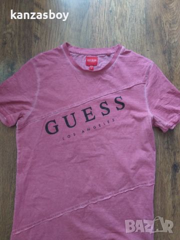 Guess - страхотна мъжка тениска КАТО НОВА С, снимка 3 - Тениски - 46434139