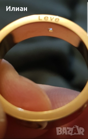 Пръстен Cartier розово злато, снимка 6 - Пръстени - 52641874