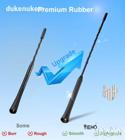 Универсална автомобилна радио антена 28 см – мощно DAB/FM приемане, снимка 3 - Аксесоари и консумативи - 53029635