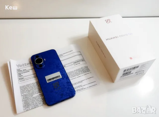 Huawei Nova 12S 256GB Blue (гаранция 36м.), снимка 3 - Huawei - 48332201