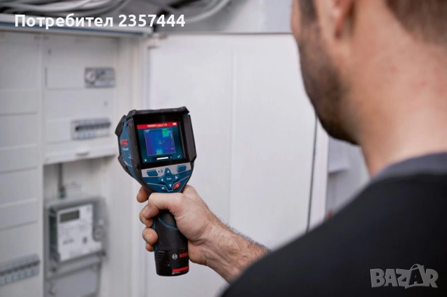 Bosch GTC 600 C Professional – Термокамера КАТО НОВА!, снимка 5 - Друга електроника - 52111349