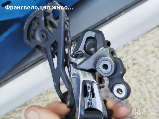 Работещ дерайлъор за велосипед колело Shimano grx  rd rx 815, снимка 5 - Части за велосипеди - 53431131