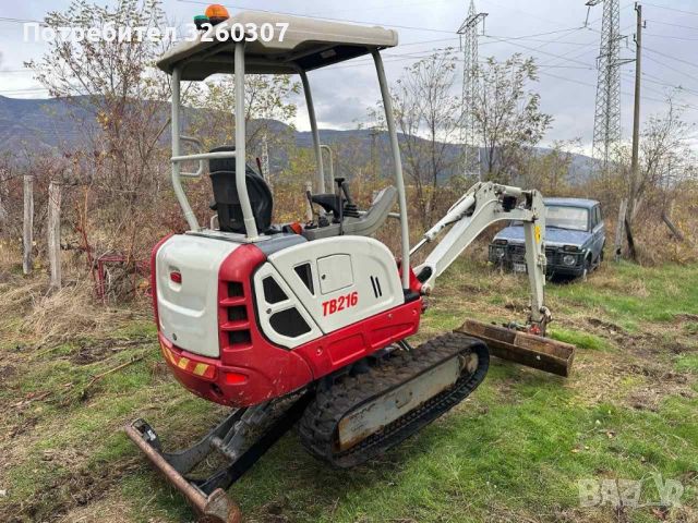 Продавам мини багер takeuchi 216 2022г , снимка 7 - Индустриална техника - 45640974