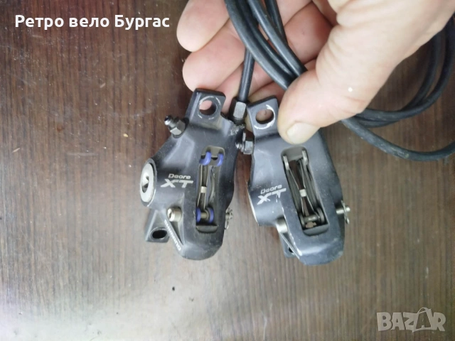 Хидравлични спирачки за велосипед Колело Shimano deore xt bl m 775, снимка 2 - Части за велосипеди - 53631265