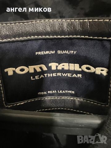 продавам кожено яке Tom Tailor, снимка 3 - Якета - 45125538