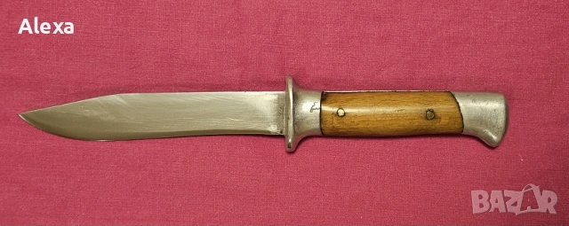 Стар ловен нож от България Габрово Етъра 1970 г. 13 см много добро състояние